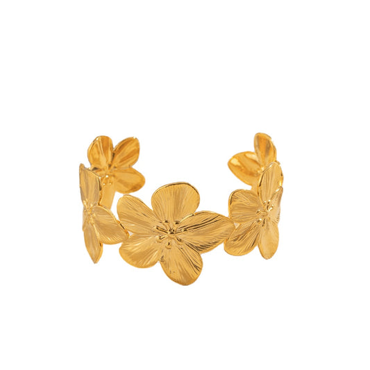 Flower Open Ring