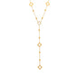 CLOVIELLE LARIAT NECKLACE