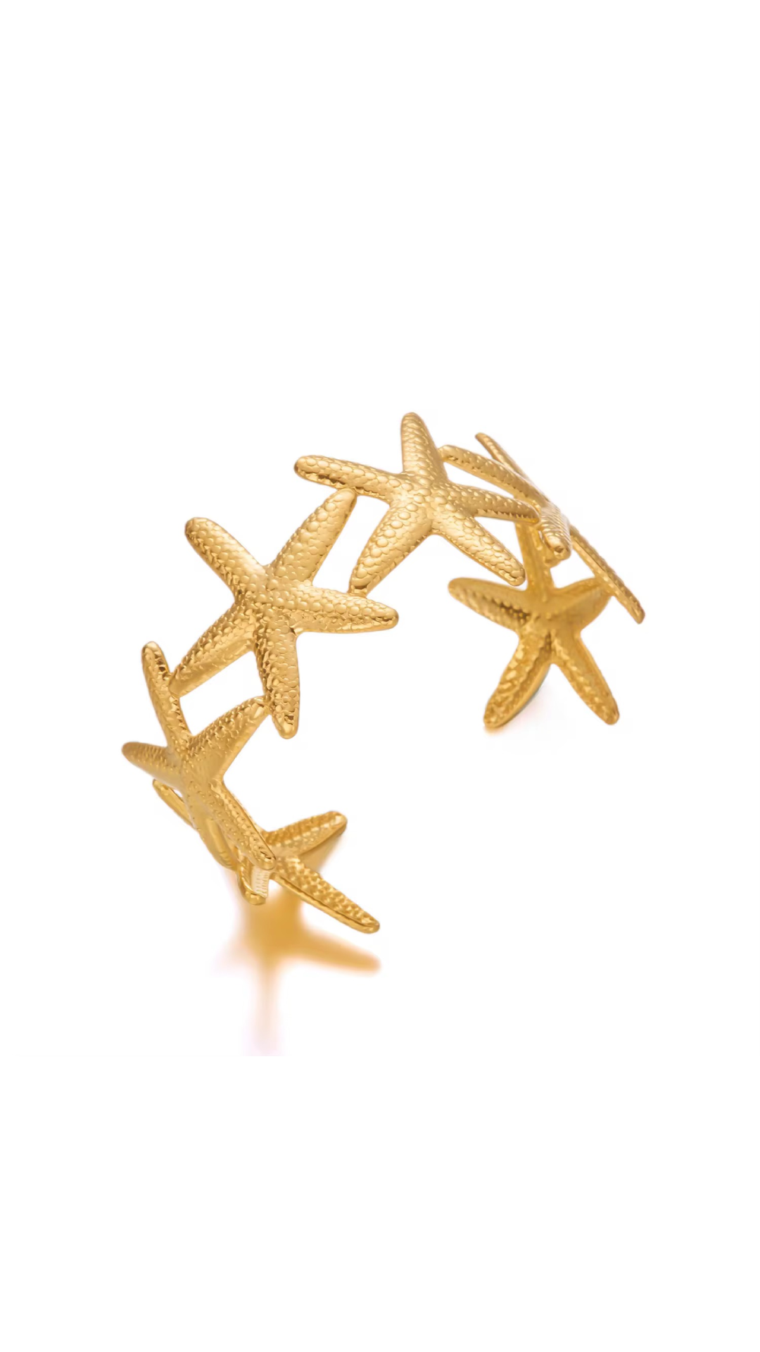 Starfish Design Bangle Bracelet