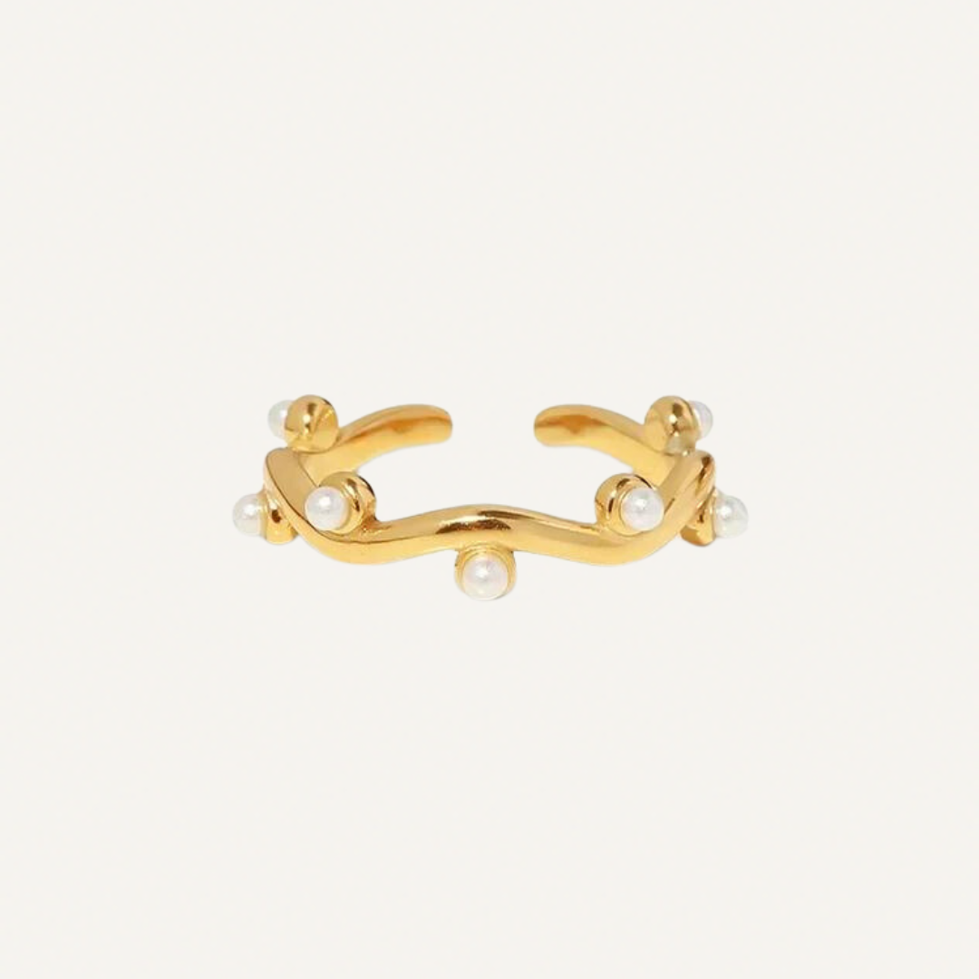 Open Pearl Ring