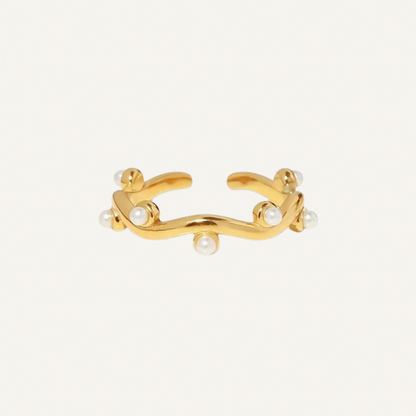 Open Pearl Ring