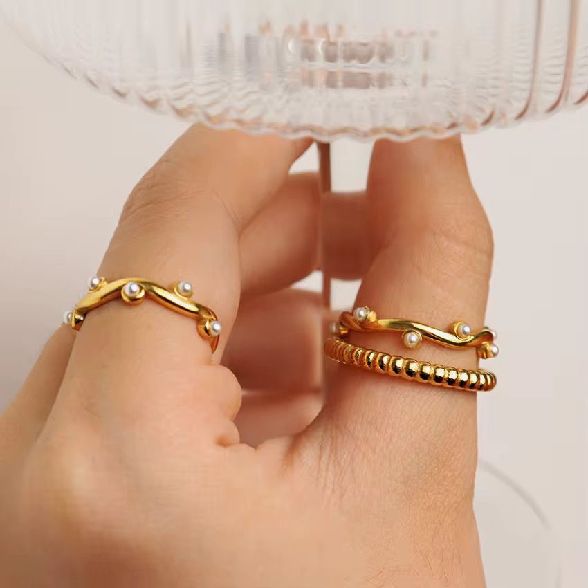 Open Pearl Ring