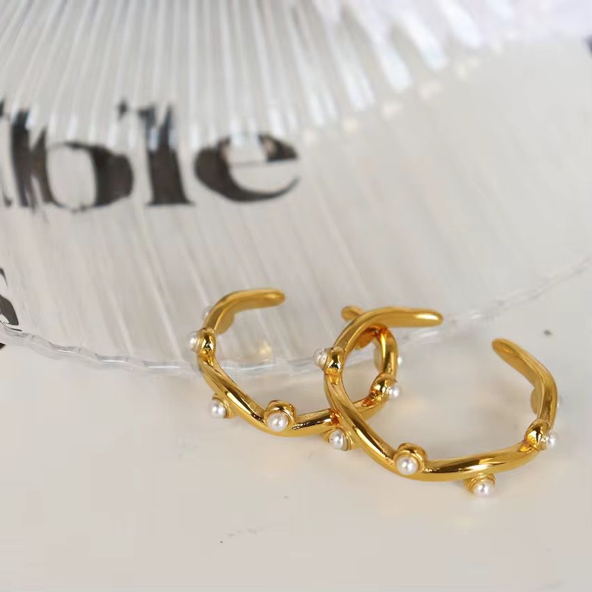 Open Pearl Ring